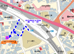 フットリフレクソロジー エムズスクエア（大阪府 豊中市） へのアクセス